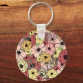 Bloemenpuzzel sleutelhanger (Voorkant)