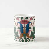  bloemenrenaissance behang. koffiemok (Center)