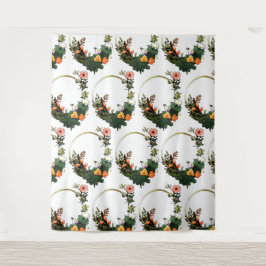 Bloemenring Wandkleed