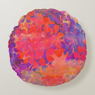 bloemensamenstelling rond kussen