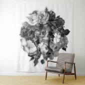 Bloemenschedelwand Hanging Wandkleed (In situ)