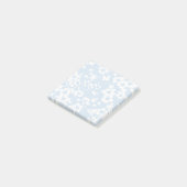 Bloemenscherm - Poederblauw Post-it® Notes (Schuin)