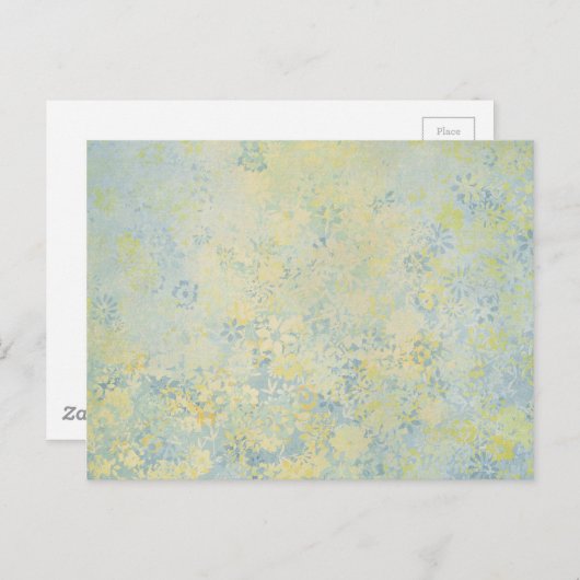 bloemenschilderij briefkaart (Voorkant / Achterkant)