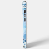 Bloemenschildering Monogram Gepersonaliseerd Case-Mate iPhone Case (Achterkant / Links)