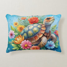 Bloemenschildpad