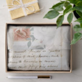  bloemenschrift tissuepapier (Geschenk)