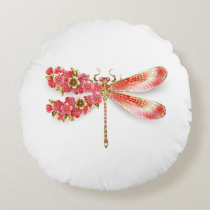 Bloemensier met juwelen sakura rond kussen
