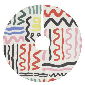 Bloemensjaal: vierkant Paisley Ornament Kerstboom Rok