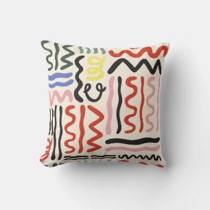 Bloemensjaal: vierkant Paisley Ornament Kussen