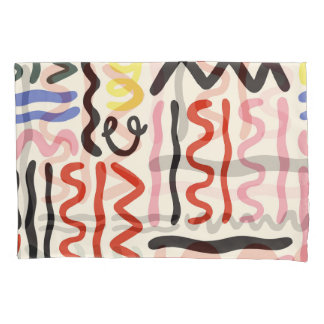 Bloemensjaal: vierkant Paisley Ornament Kussensloop