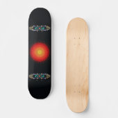Bloemenskateboard Skateboard (Voorkant)