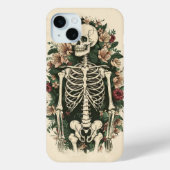 Bloemenskelet Case-Mate iPhone case (Achterkant)
