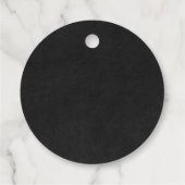 Bloemenskelet Tot de Dood Ons Scheidt Bruidsfeest Bedankjes Labels (Achterkant)