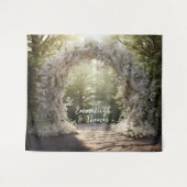 Bloemenspiraal Mountain Majesty Wandkleed (Voorkant (horizontaal))