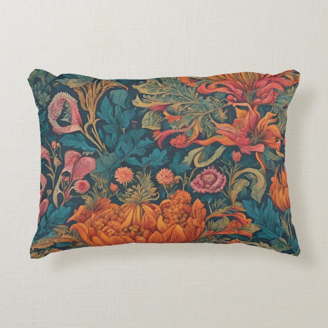  Bloemenstijl Accent Kussen (Voorkant)