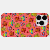 Bloemensuiker schedel Case-Mate iPhone case (Achterkant (horizontaal))