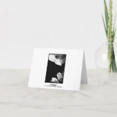 Bloemensympathie Dank u Kaart Condoleances (Achterkant)