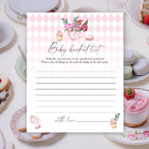 Bloementheefeest - Baby bucket list spel