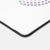 bloementoewijding bureaumat (Hoek)