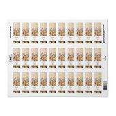 Bloementuin 402b etiket (Full Sheet)