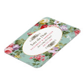  Bloementuin Botanical Save The Date Magneet (Linkerzijde)