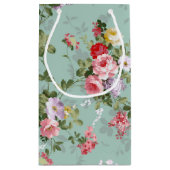  Bloementuin Botanische bruiloft gunst Klein Cadeauzakje (Achterkant)