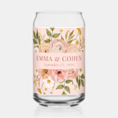 bloementuin bruiloft kandelaar blikvorm glas (Voorkant)