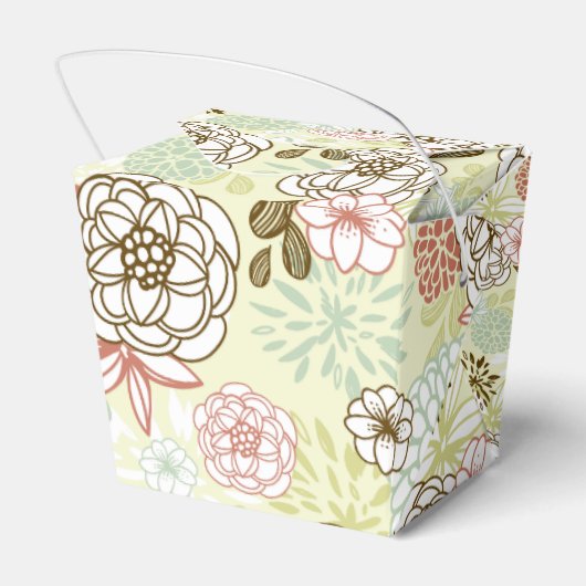 Bloementuin Chinees neem uit doos Bedankdoosjes (Achterkant)