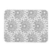 Bloementuin Doodle Magneet (Horizontaal)