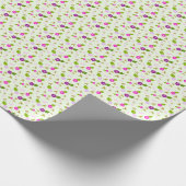 Bloementuin en Libelle Cadeaupapier (Hoek)