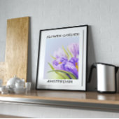 Bloementuin Fijne Muur Kunst Canvas Afdruk