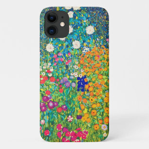 Bloementuin, Gustav Klimt iPhone 11 Hoesje