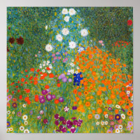 Bloementuin | Gustav Klimt