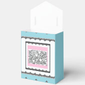 Bloementuin Lt blauw Bedankdoosjes (Open)