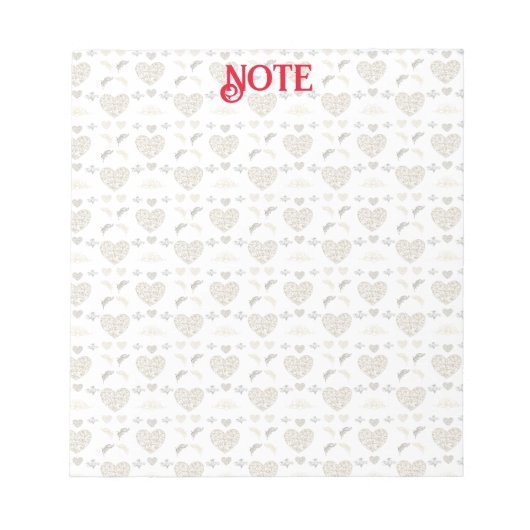 bloementuin notitieblok (Voorkant)