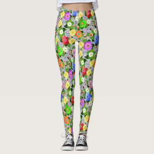 Bloementuin schoonheid leggings