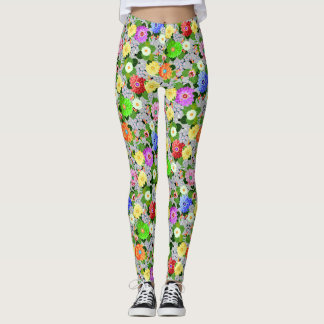 Bloementuin schoonheid leggings