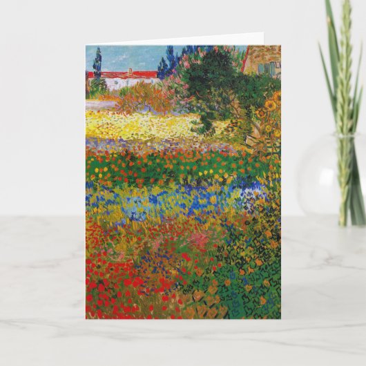 Bloementuin, Van Gogh Kaart (Voorkant)