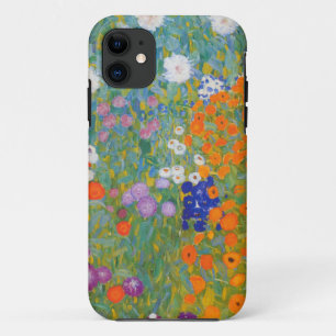 Bloementuin van Gustav Klimt iPhone 11 Hoesje