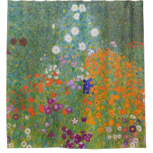 Bloementuin van Gustav Klimt