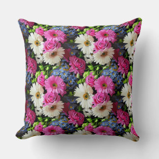 Bloementuin van Kleurrijke Collecties Sierkussen