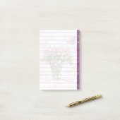 Bloemenvaas Post-it® Notes (Op bureau)