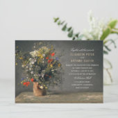 Bloemenvaas Unieke Creatieve Huwelijk Kaart (Staand voorkant)