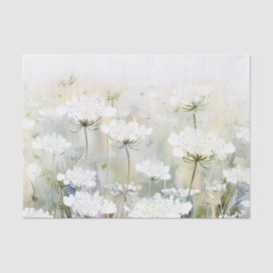 Bloemenveld - Queen Anne's Lace (D) Waterverf Tissuepapier