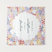 Bloemenveld Wandkleed (Voorkant (horizontaal))