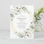 Bloemenverlovingsfeest van Eucalyptus Kaart (Staand voorkant)