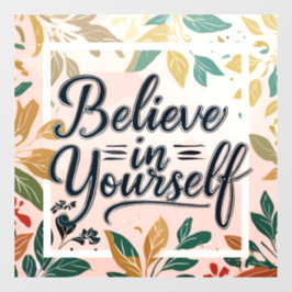 Bloemenvertrouwen Raamsticker