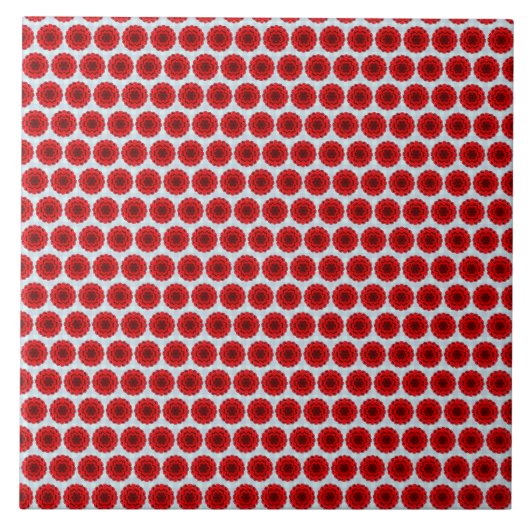 Bloemenvink Abstract roze hart Tegeltje (Voorkant)