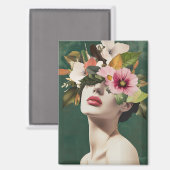 Bloemenvisioenen Magneet (Voorkant / Achterkant)