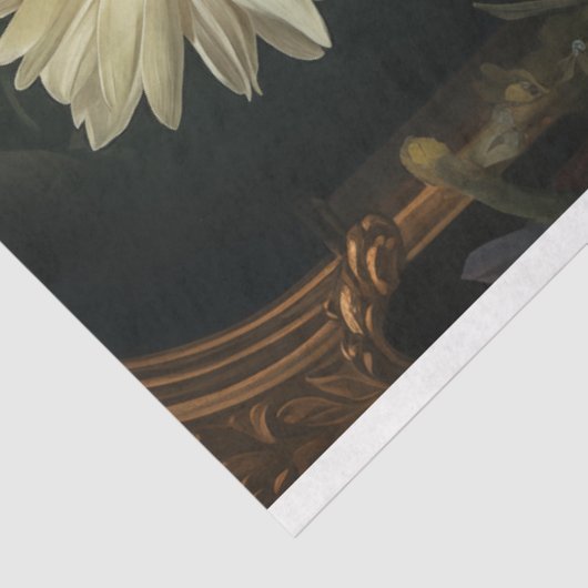  Bloemenvogelpapegaai Queen Decoupage Tissuepapier (Detail)